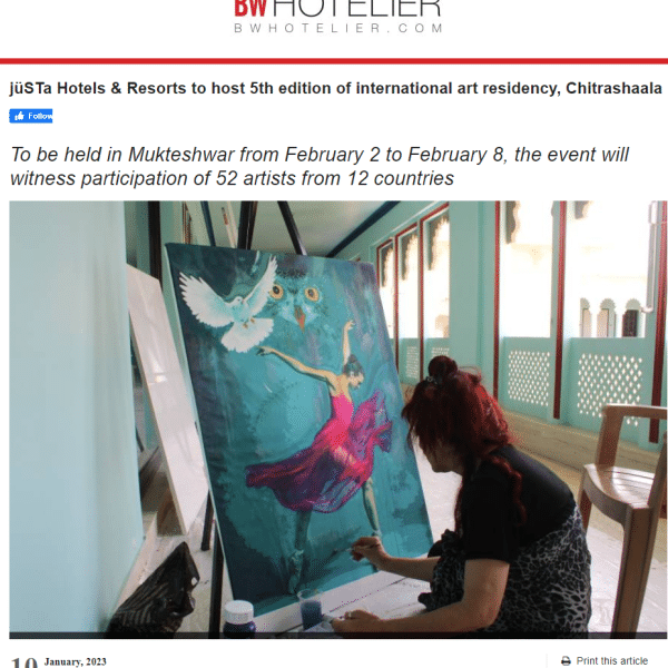 The upcoming 5th edition of Chitrashaala in 2023 by jüSTa Hotels & Resorts is featured in BWHotelier